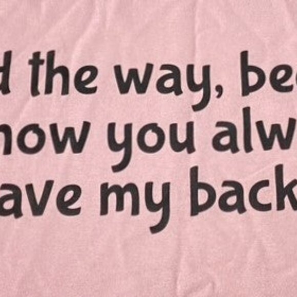 "I Lead The Way..." Adult Pink NOS Medium T-Shirt - Picture 2 of 5